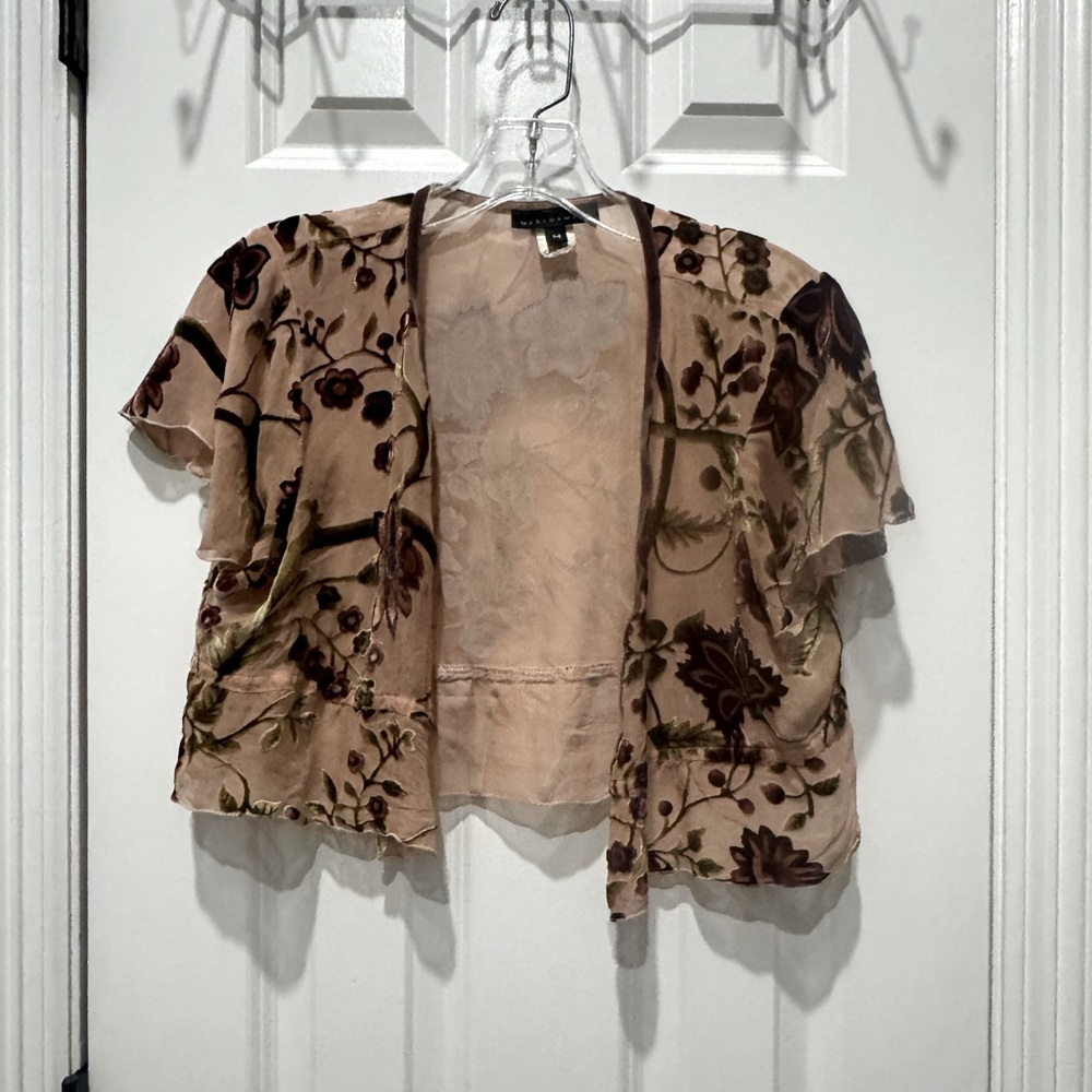 Anthropology cropped duster